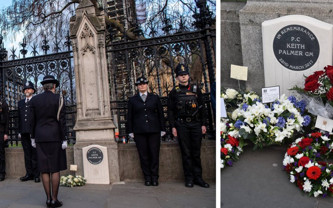 Memorial Unveiled For PC Keith Palmer